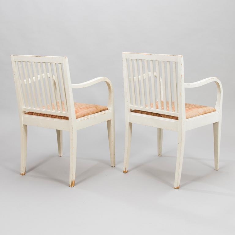 ELIEL SAARINEN, MÖBLEMANG, 4 delar.