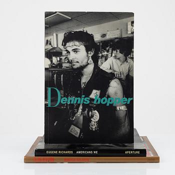 Dennis Hopper, Bruce Gilden & Eugene Richards, 3 photobooks.