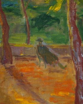 Ivan Ivarson, "Slottsplatsen i Cagnes".