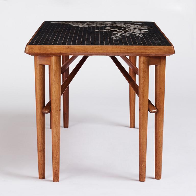 Erik Glemme, & Stig Åsberg, a Swedish Modern table, 1940-50s.