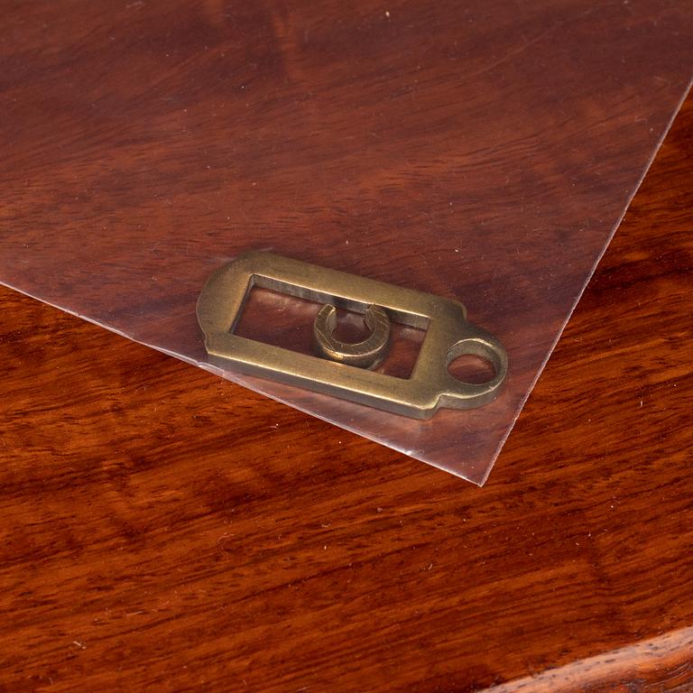 Bookcases, a pair, crafted by cabinetmakers in Hong Kong.