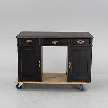 An early 20th century writing desk.