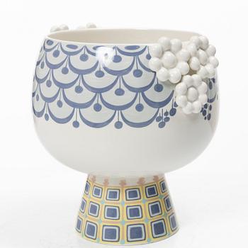 Björn Wiinblad, two vases, including 'Eva', rosendahl Design Group, Denmark.