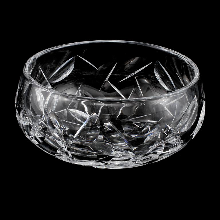 SKÅL, glas, Sven Palmqvist, Orrefors, 1900-talets andra hälft.