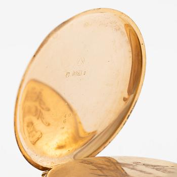 Fickur, 18K guld, 50,5 mm.