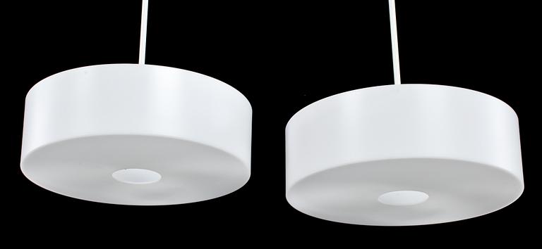 TAKLAMPOR, ett par, Luxus, 1900-talets andra hälft. Höjd 75 cm.