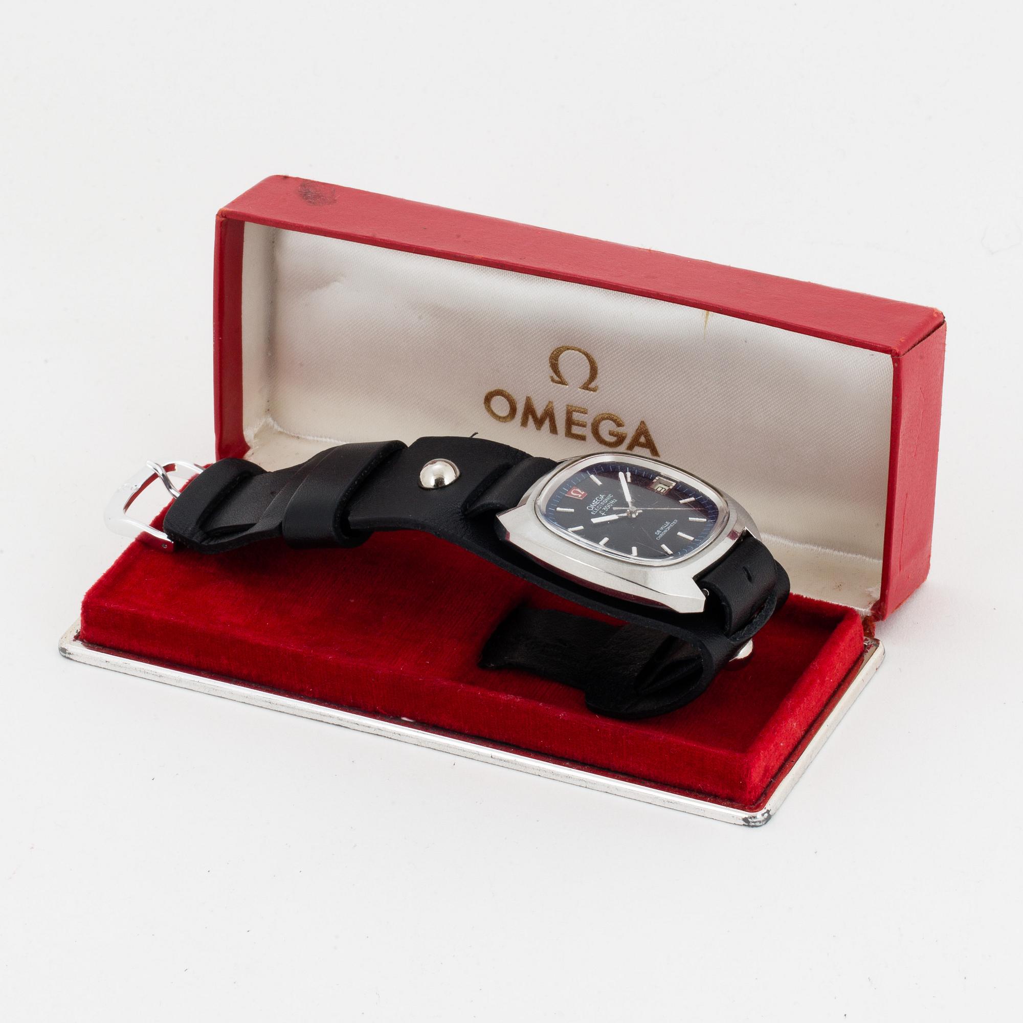 OMEGA, De Ville, Electronic (f 300 HZ), Chronometer, armbandsur, 37,5 (42) mm.