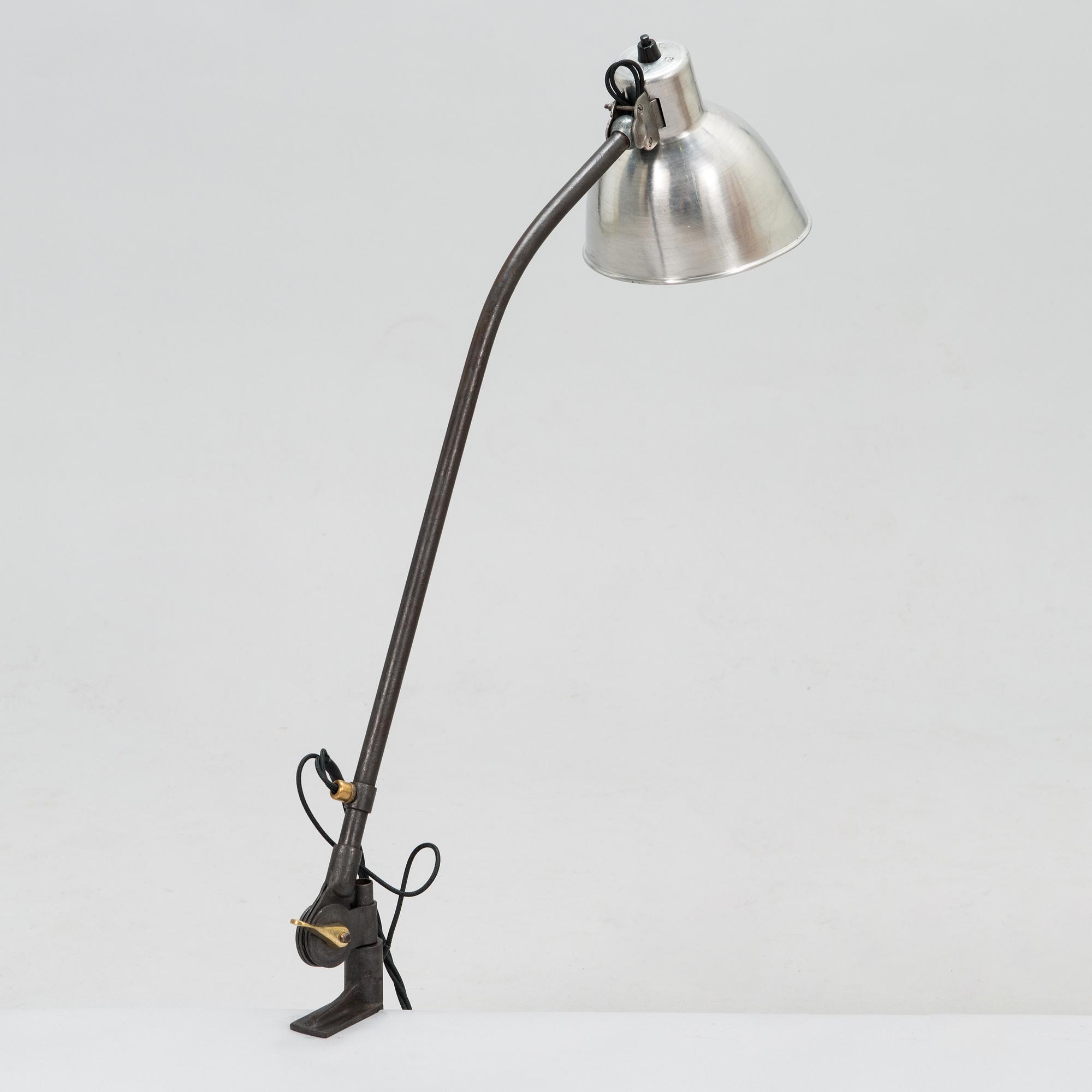 Industrilampa / Bordslampa, modell 81402, Idman 1930-tal.