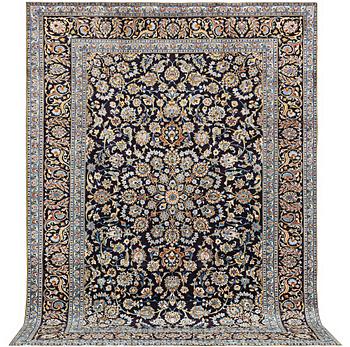 A carpet, Kashan, c. 350 x 250 cm.