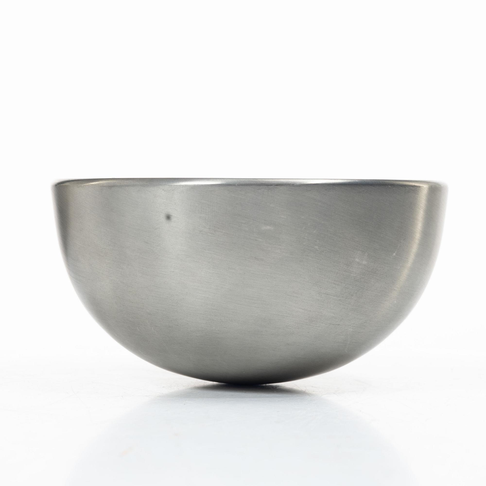 Sebastian Schildt, Two pewter and brass bowls, Svenskt Tenn, Stockholm 2015-2016.
