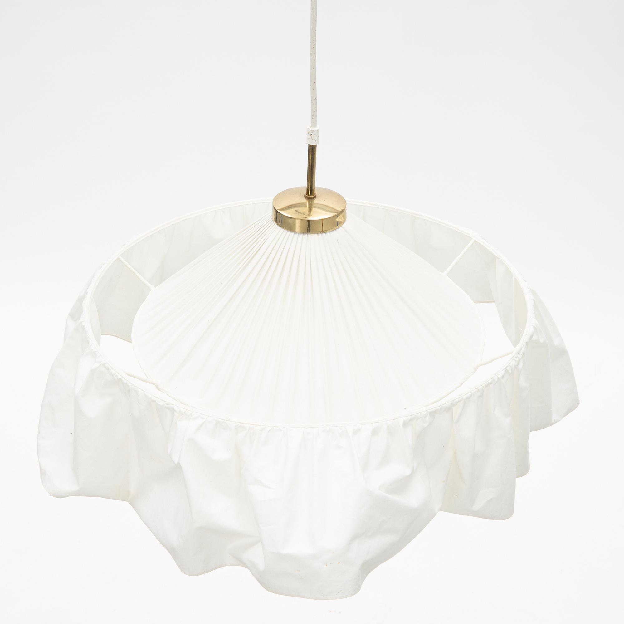 Josef Frank, a model 2560 ceiling lamp, Firma Svenskt Tenn, Sweden.