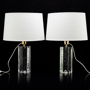 TIMO SARPANEVA, bordslampor, ett par, "Arkipelago". För Iittala.