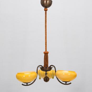 Paavo Tynell, A 1930's '1456/3' pendant light for Taito.