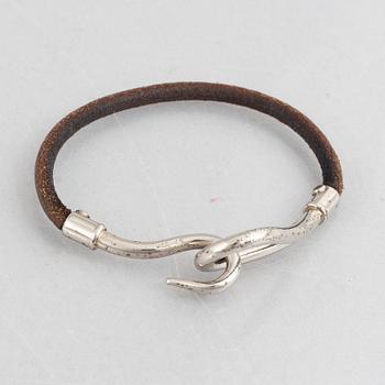 Hermès, bracelet, two pieces, "Hapi triple tour" & "Jumbo".
