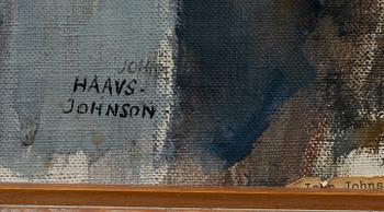 John Haavs Johnson, "Lofoten - utsikt från konstnärshuset".