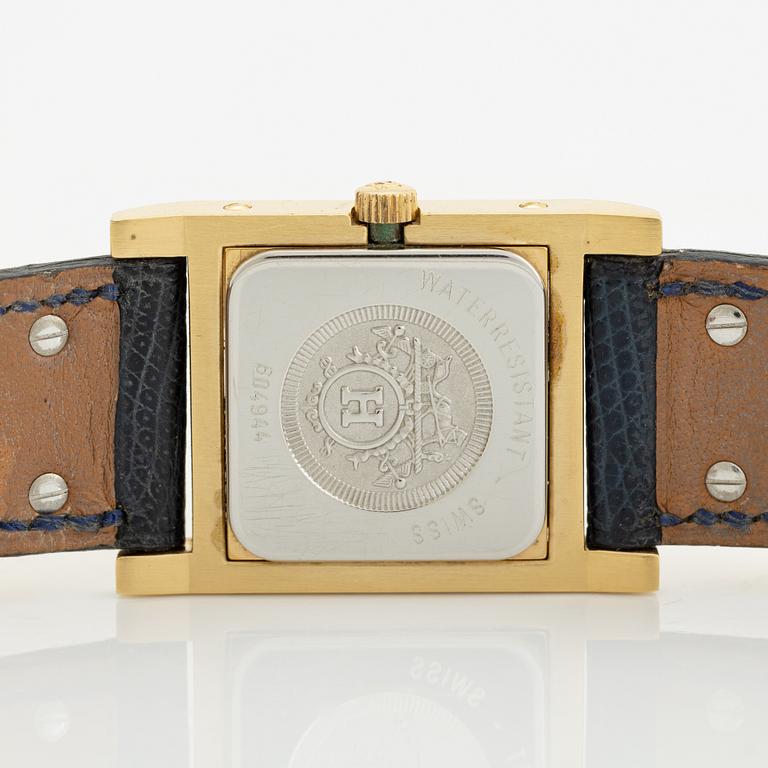 Hermès, Medor, wristwatch, 23 x 32 mm.
