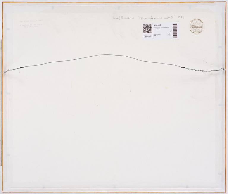 Leif Ericson, "Efter mörkrets inbrott".