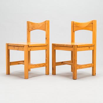 Ilmari Tapiovaara, A set of 8 chairs "Hongisto" for Laukaan Puu, 1980s.