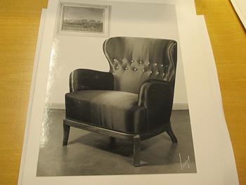 Carl-Axel Acking, an easy chair, for the Stockholm Association of Crafts, 1950s.