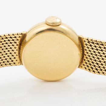 Omega, wristwatch, 18K gold, 17 mm.