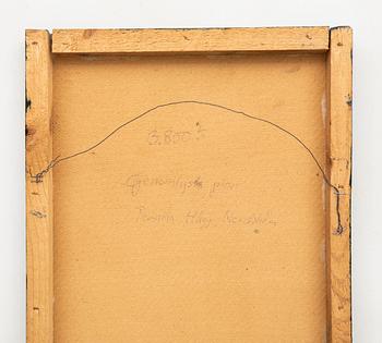 Pernilla Hägg Nordström, olja på pannå signerad.