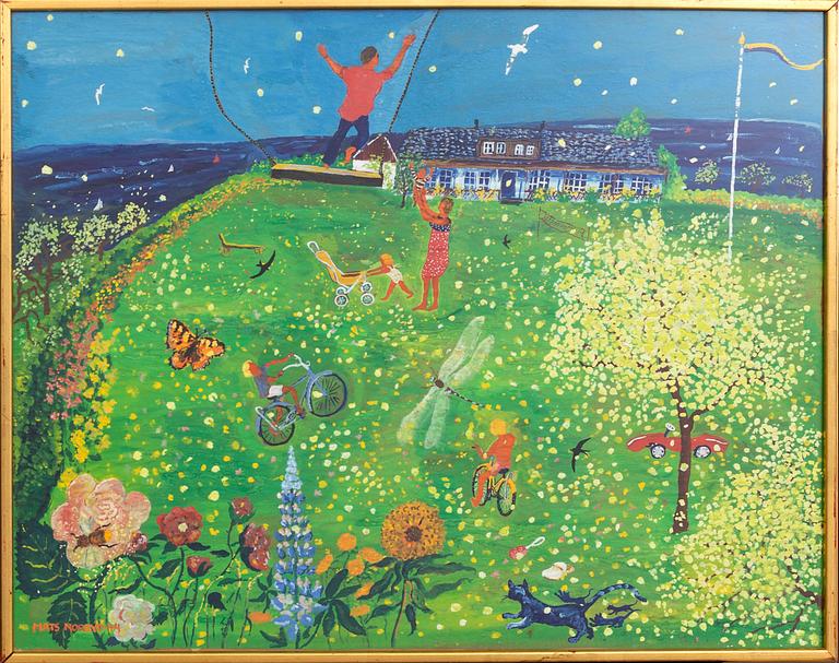 Mats Norryd, watercolour signed.