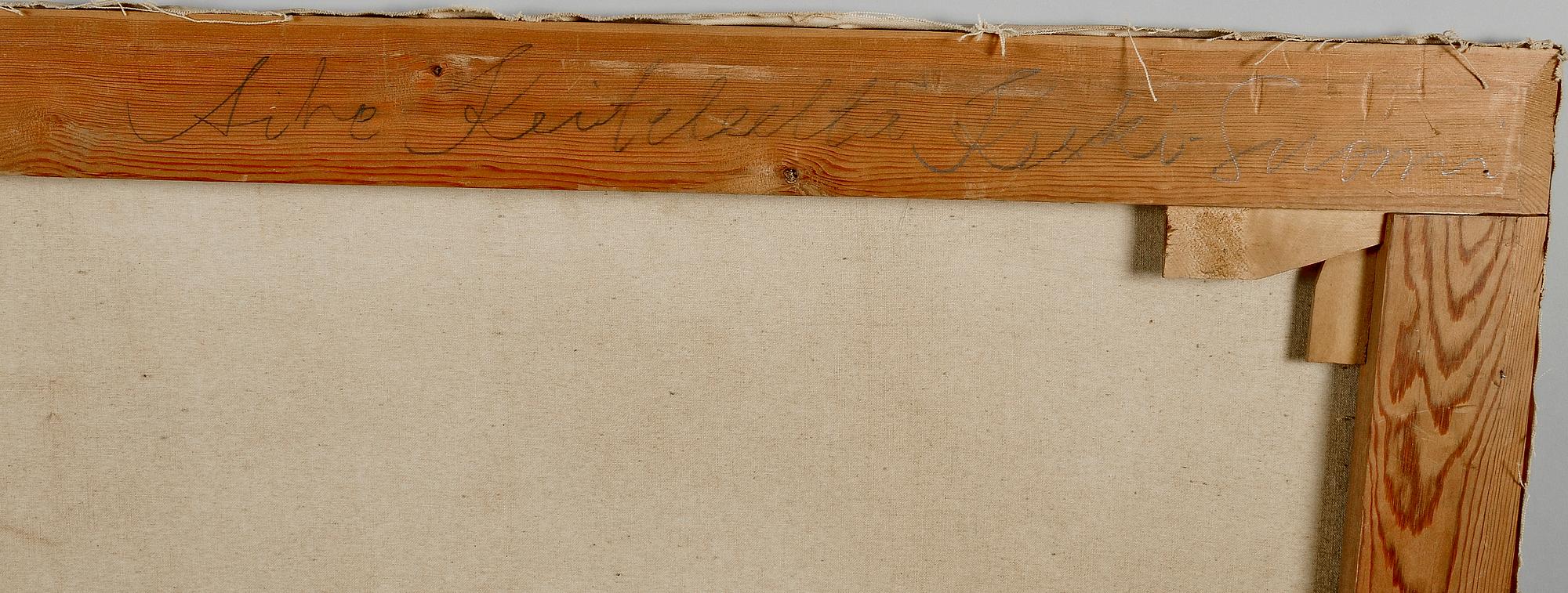 OKÄND KONSTNÄR, troligen Finland, sekelskiftet 1800/1900, olja på duk.