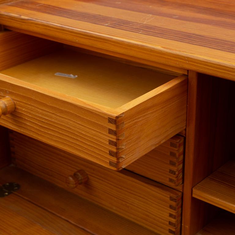 A mid 20th century writing desk by Andreas Hansen for Hadsten Träindustri, Denmark.