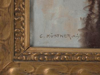 KARL KÜSTNER, olja på duk, sign.