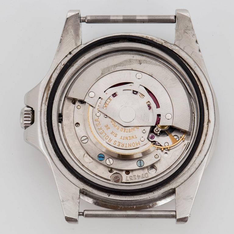 ROLEX, Oyster Perpetual, GMT-Master (SWISS-T), Chronometer, "Gilt dial", wristwatch, 40 mm,