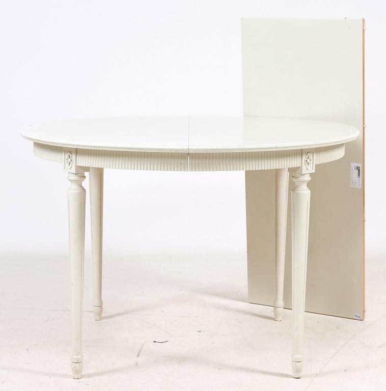 MATGRUPP, 8 delar, gustaviansk stil, 1900-tal.