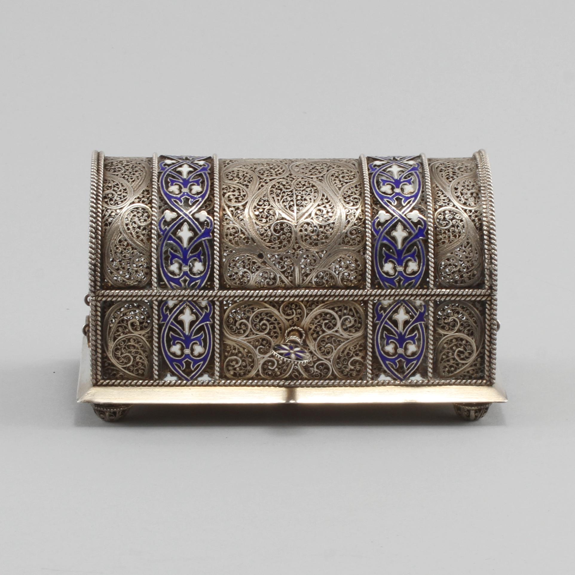 SKRIN, silver, Portugal, 1900-talets första hälft. Vikt 207 g.