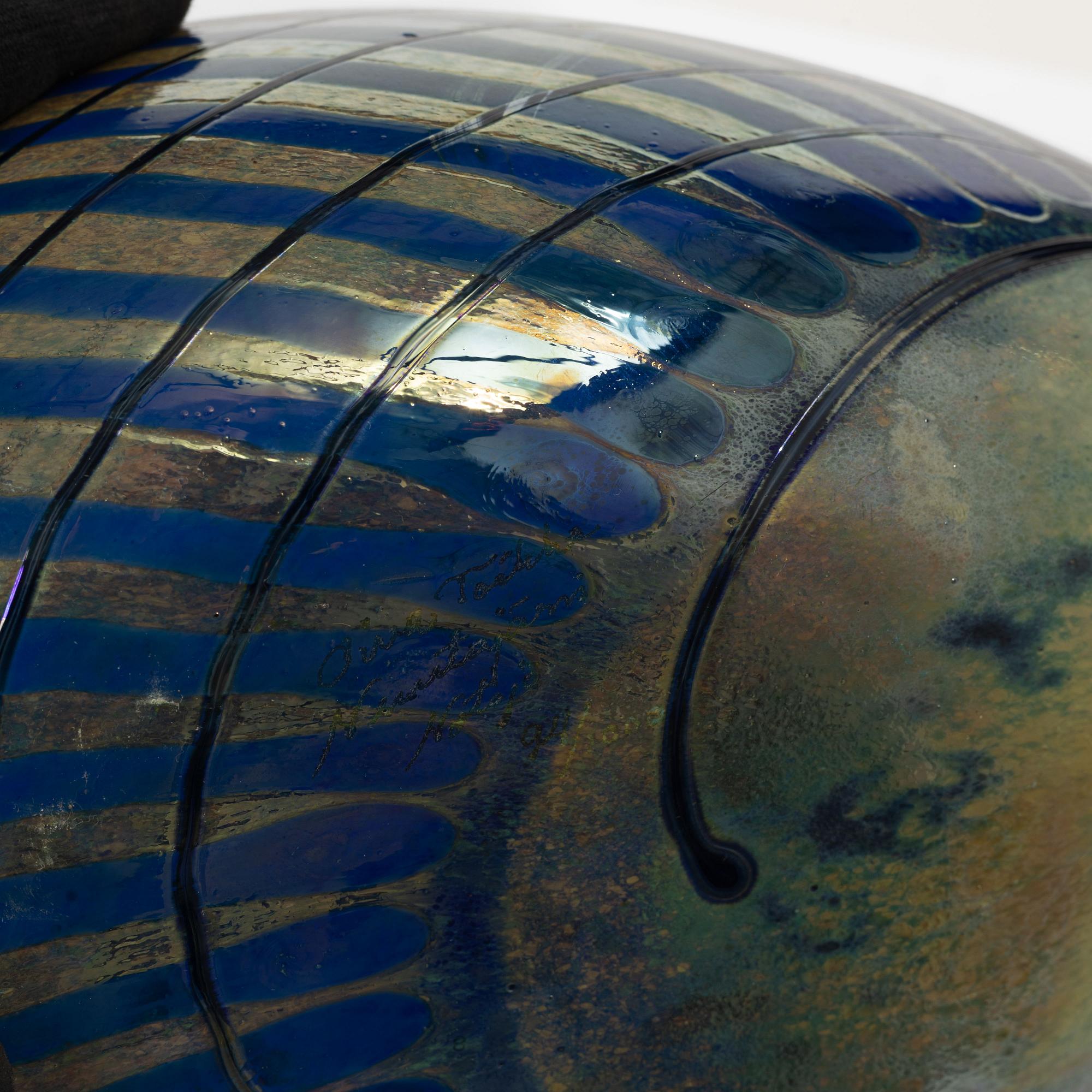 Oiva Toikka, Wild goose male, “Villihanhi Uros”, glass, Nuutajärvi Notsjö, Finland 1987.