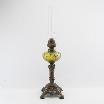 Table foot lamp, Art Nouveau, early 20th century.