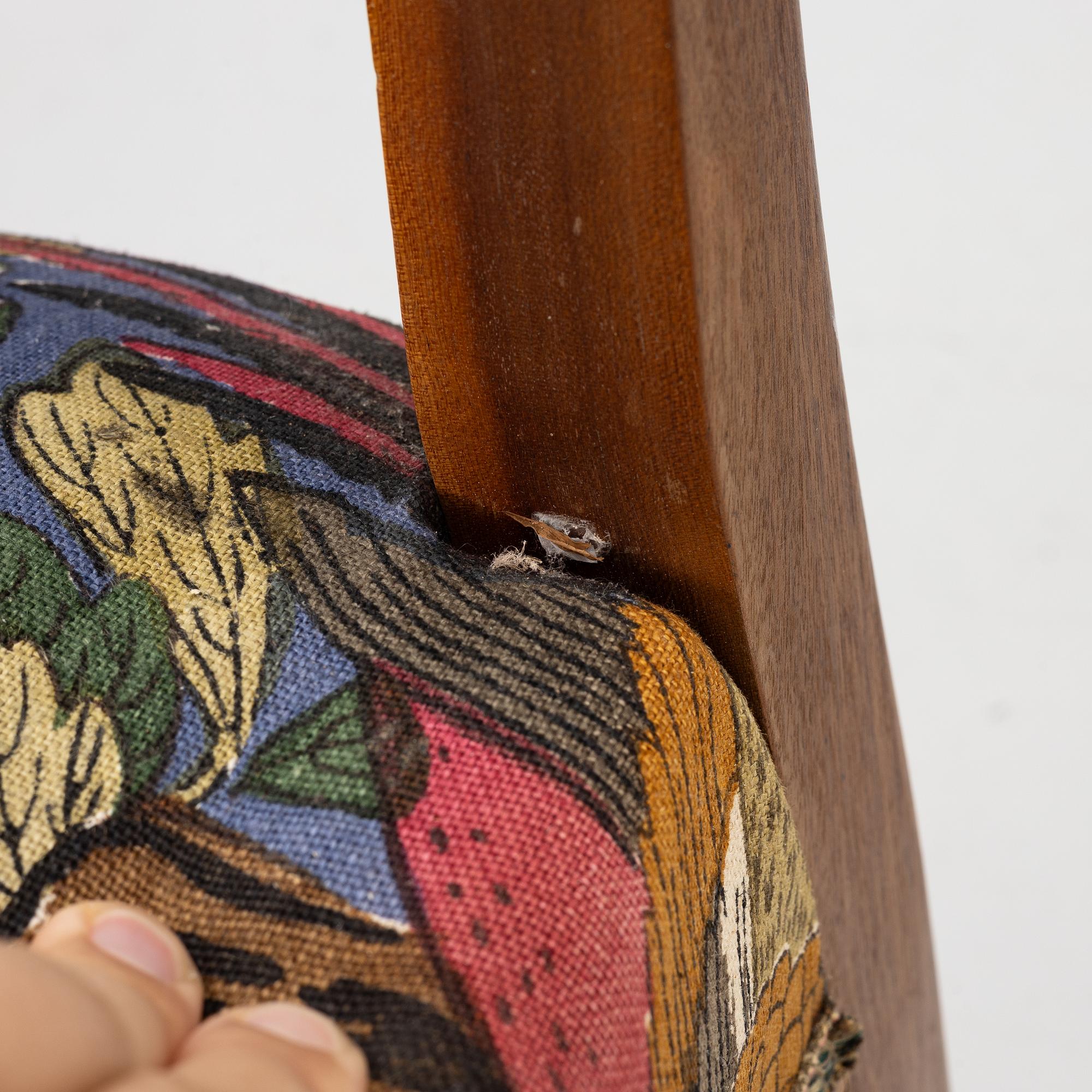 Josef Frank, a model 969 armchair, Firma Svenskt Tenn, Sweden.