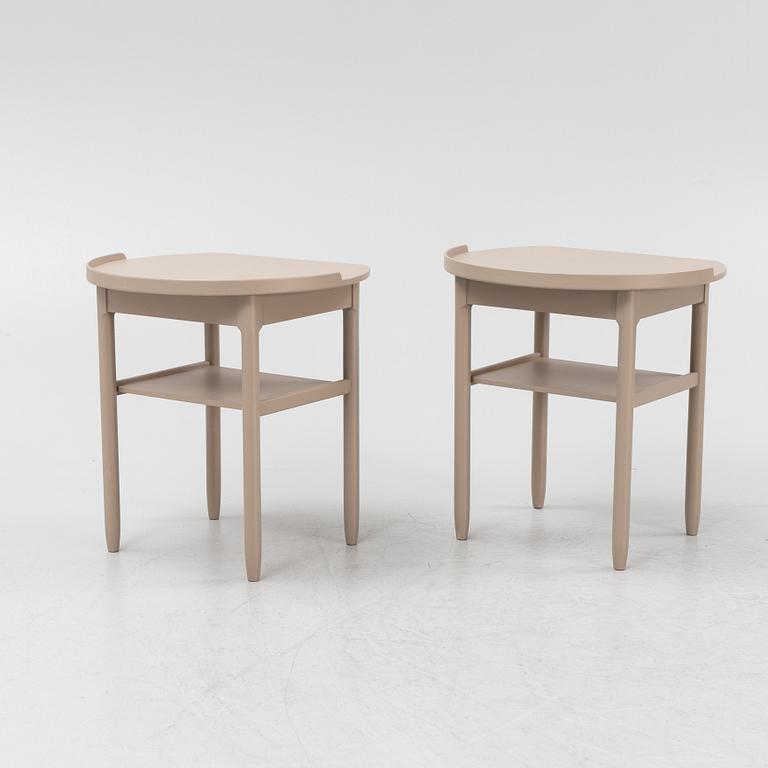 Sven Engström och Gunnar Myrstrand, sängbord, ett par, Bodafors, 1963.