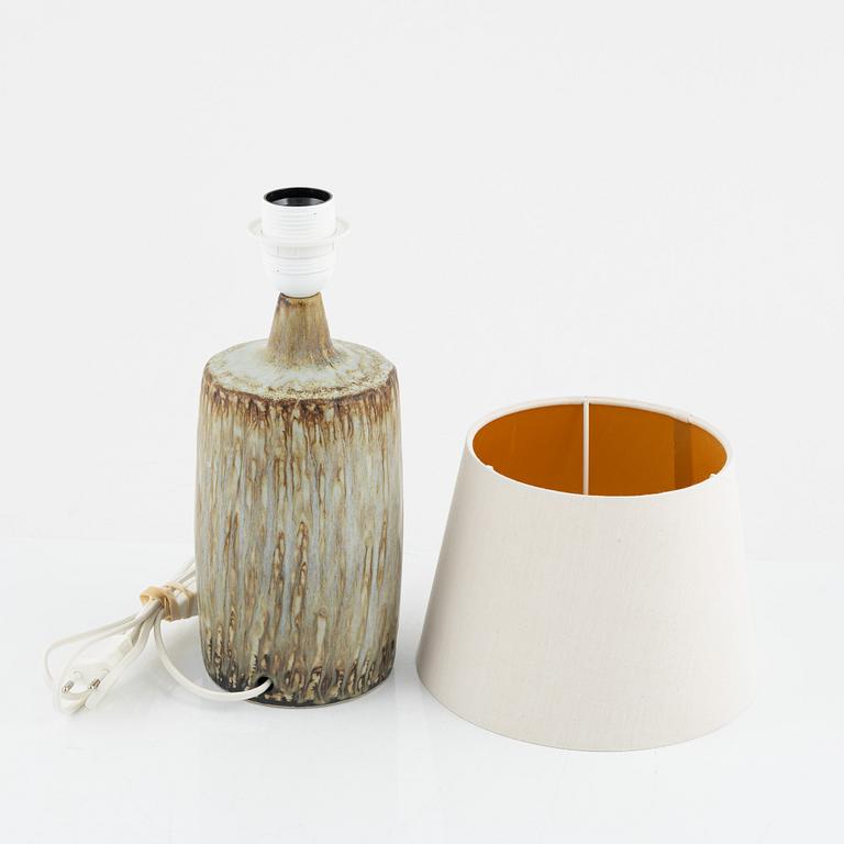 Gunnar Nylund, a stoneware table lamp, 'Rubus', Rörstrand, Sweden.