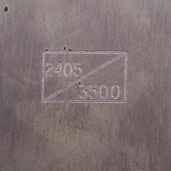 BRICKA, s k salver, silver, Birmingham 1972. Vikt ca 308 gram.