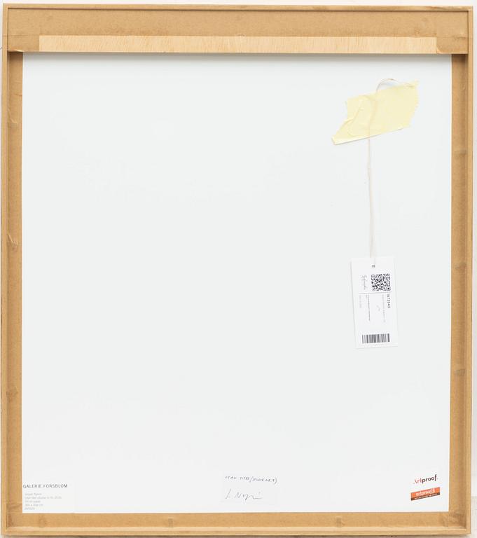 Jesper Nyrén,  "Utan titel" (Studie nr 9).