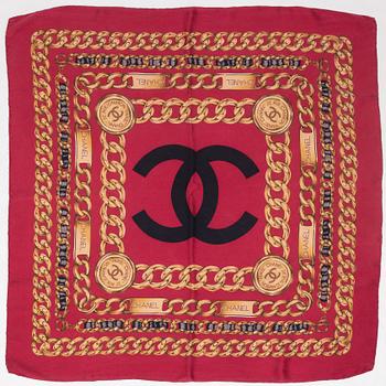 Chanel, scarf, vintage.