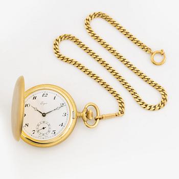 Pocket watch, 18K gold, 49,5 mm.
