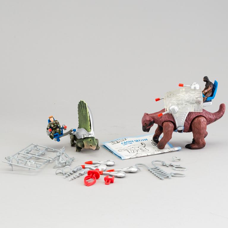 DINO RIDERS, 19 stycken dinosaurier, Tyco, 1980/90-tal.