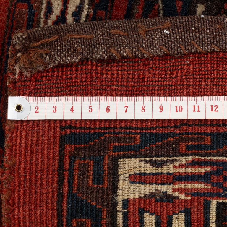 A rug, Turkmen Chuval, approx. 107-115 x 66 cm.