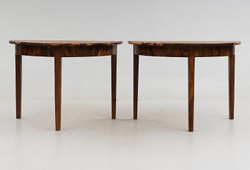 VÄGGBORD, 1 par, 1800-talets andra hälft.