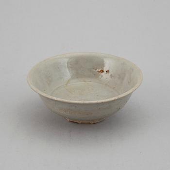 A group of three bowls, South East Asian, 17th Century or older.