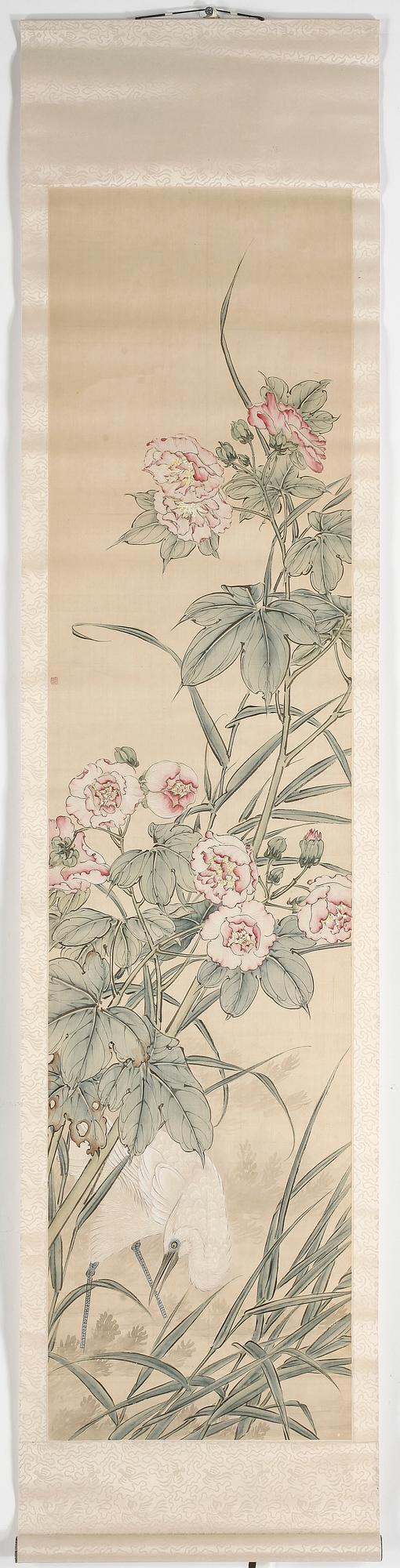 RULLTAPETER, 13 st, Kina, 1900-tal.