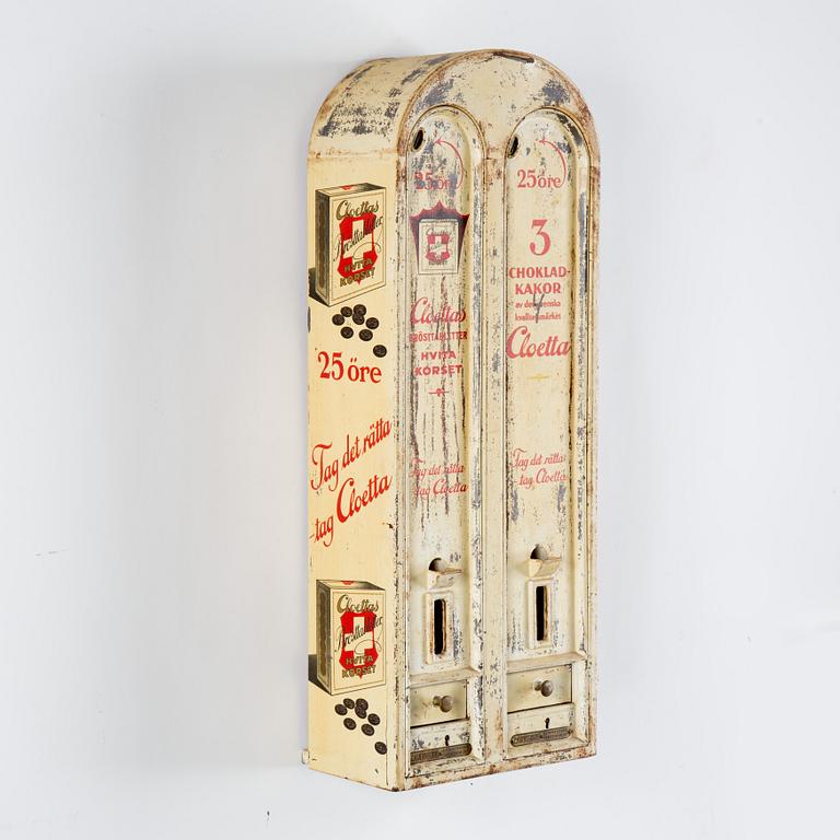 GODISAUTOMAT, 1900-talets första hälft.