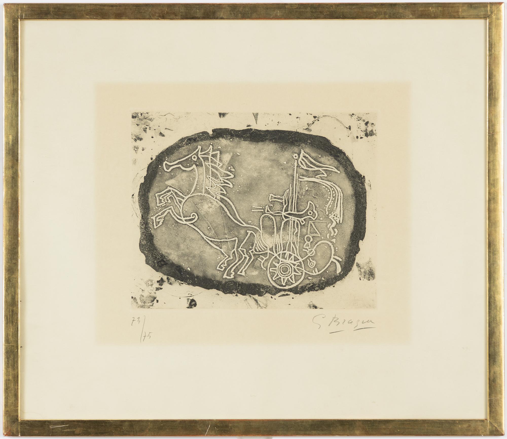 Georges Braque, "Char blanc" (Char IV).