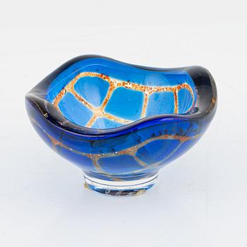 Sven Palmqvist, skål, glas, "Ravenna", Orrefors.