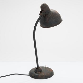 Christian Dell, a 1930's German table lamp for Gebr. Kaiser & Co.